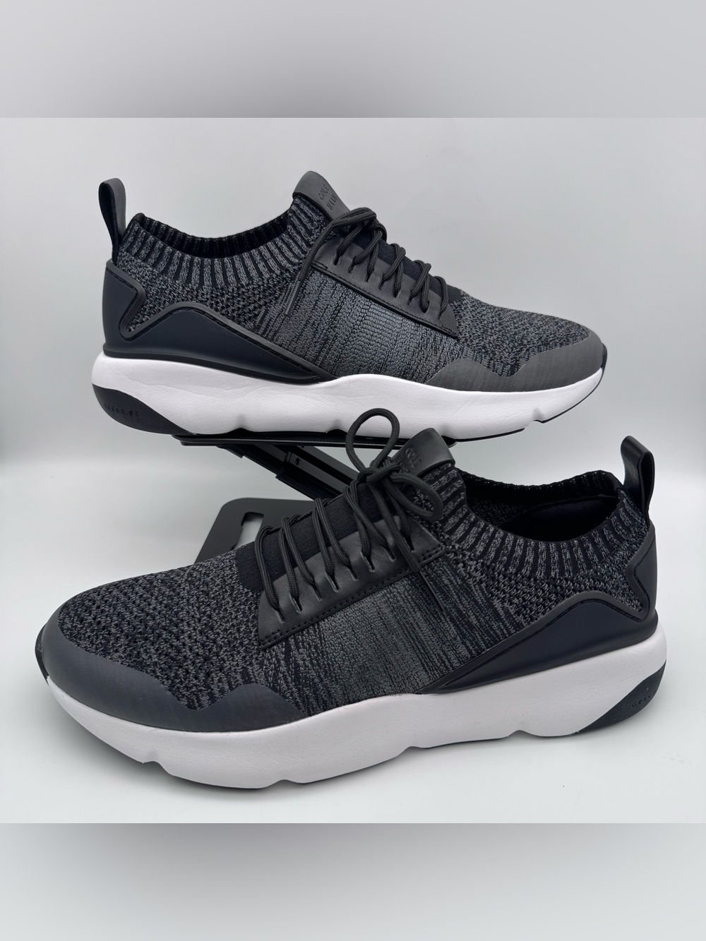 Cole Haan Mens Zerogrand All Day Trainers Sneakers Black Grey C29383 Size 11 M - Picture 3 of 10